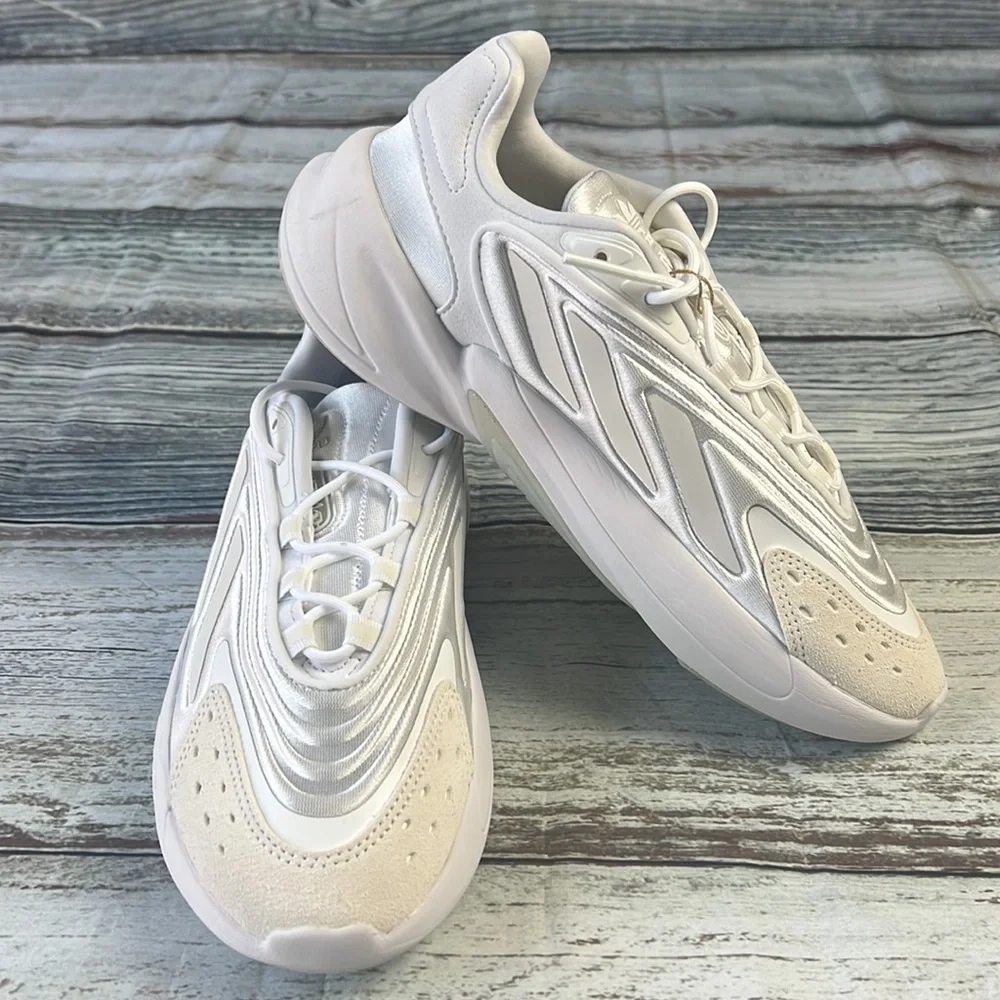 Adidas Originals Ozelia Casual Sneakers FTW White/ FTW White/CRY White Women’s 9